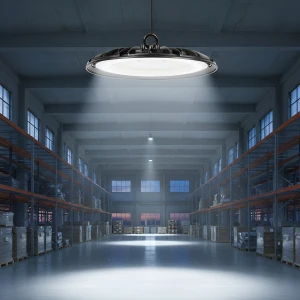 Campana De Techo Exterior Colgante Led Ufo 150w Luz Fria