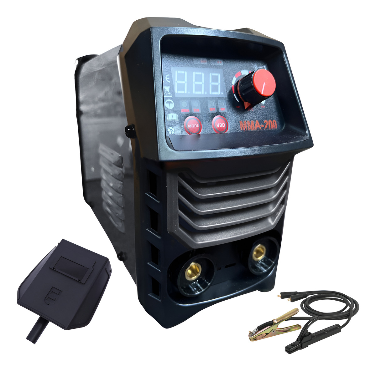 Soldadora Inverter 200a Con Mascara Mma Y Tig Power Force