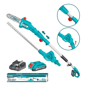 Cortacercos 20v + Motosierra De Altura 20v Tpts201681