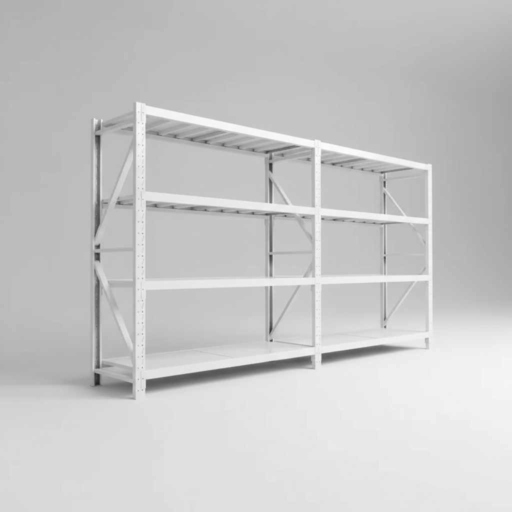 Estantería Metálica Rack Encastre Doble Acople 4x2x0.6 2400k - Imagen 4