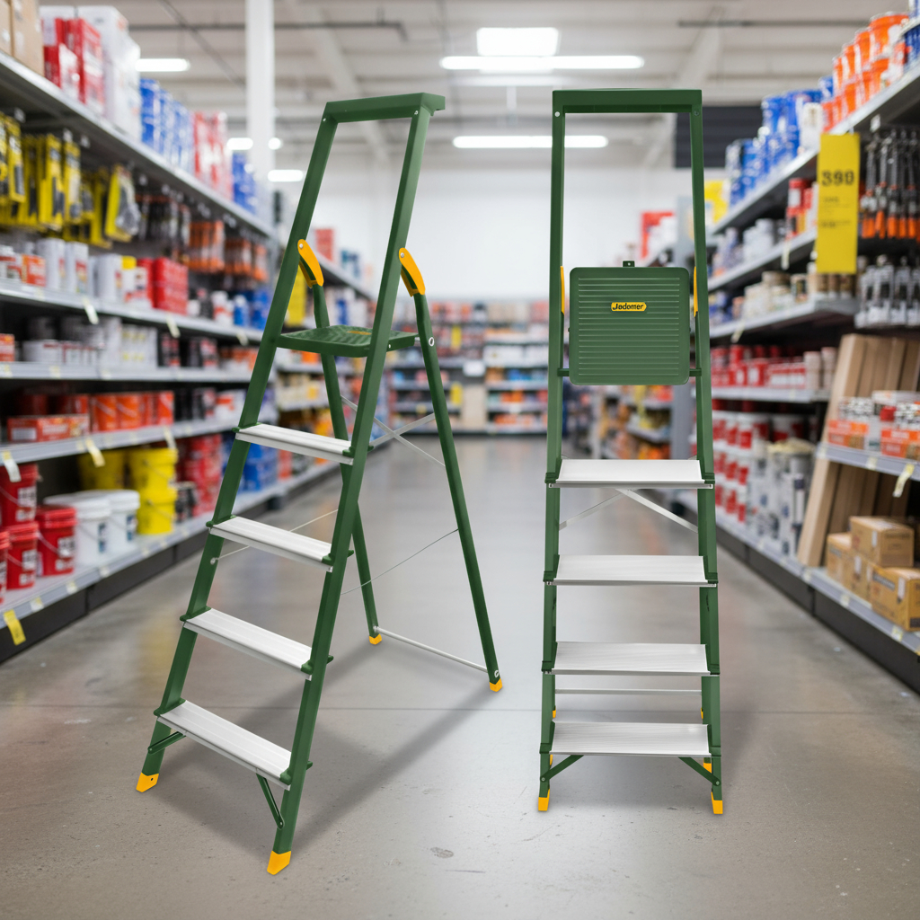 Escalera Aluminio 1.50met 5 Esc 150kg Jadever - Imagen 3