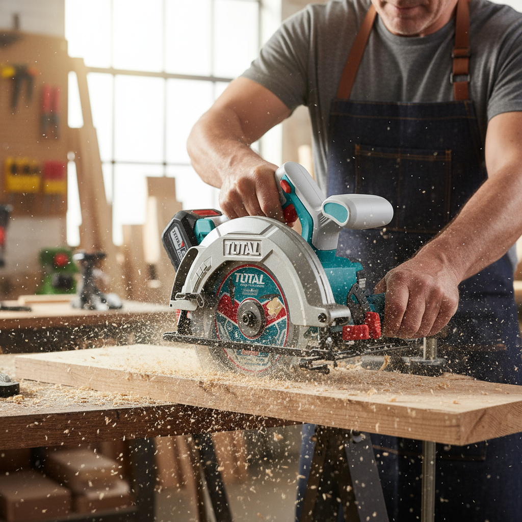 Sierra Circular 20v 1/4 Pulgadas Total Tsli1851 - Imagen 6