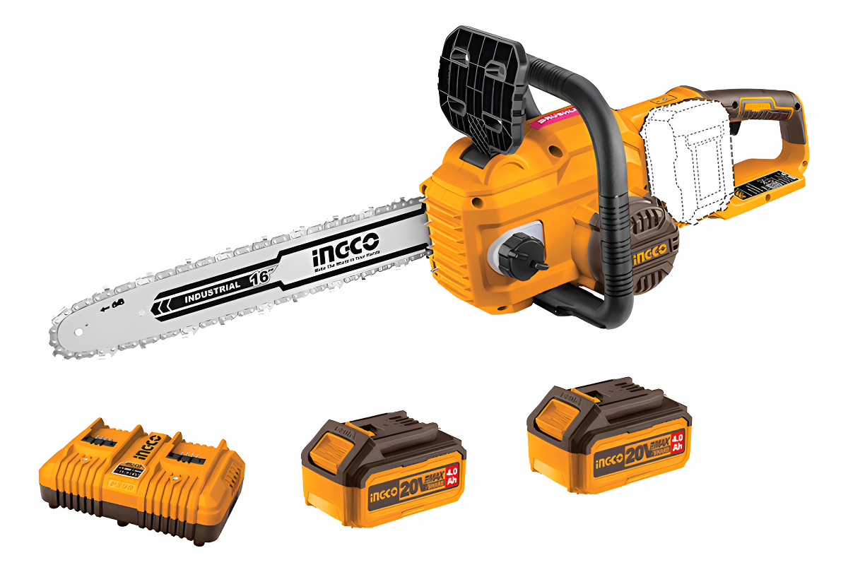 Motosierra A Bateria 40v P20s 16 C/bat C/carg Ingco