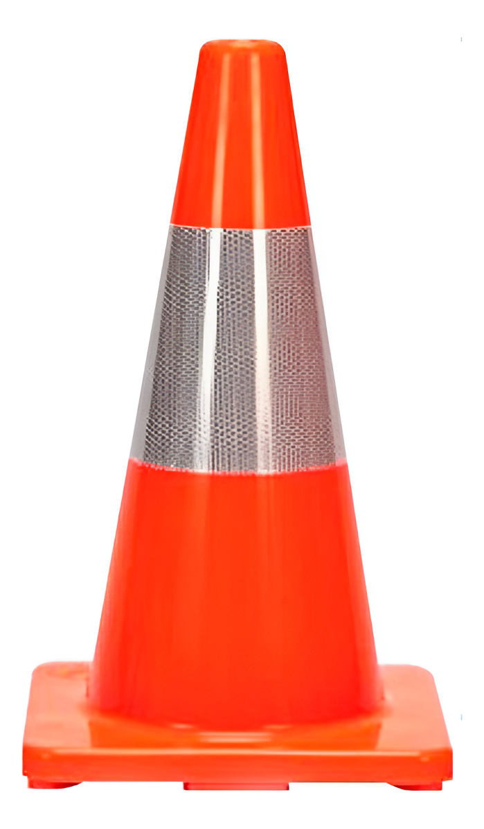 Cono Trafico Reflectivo Vial 45cm Wadfow Wyj1a45