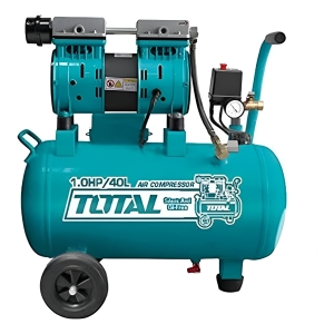 Compresor Aire 40lts Libre Aceite Total Tcs1075402 18 Meses