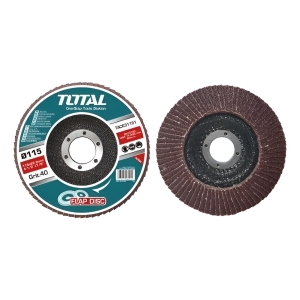 Pack X10 Discos Flap Acero Madera P40 Total Tac631151