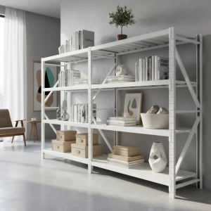 Estantería Metálica Rack Encastre Doble Acople 4x2x0.6 2400k