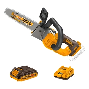 Motosierra 20v Con 1 Bat Y 1 Cargador Ingco Cgsli20851