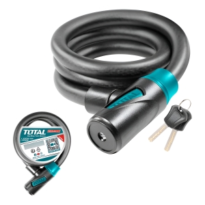 Candado Para Bicicleta 20x1200mm Con Cerradura Total