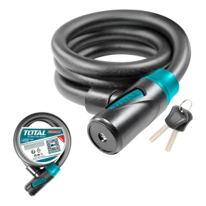 Candado Para Bicicleta 20x1200mm Con Cerradura Total