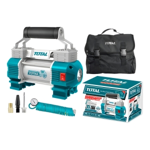 Compresor Aire Para Auto 12v 110psi Con Luz Total Ttac2506