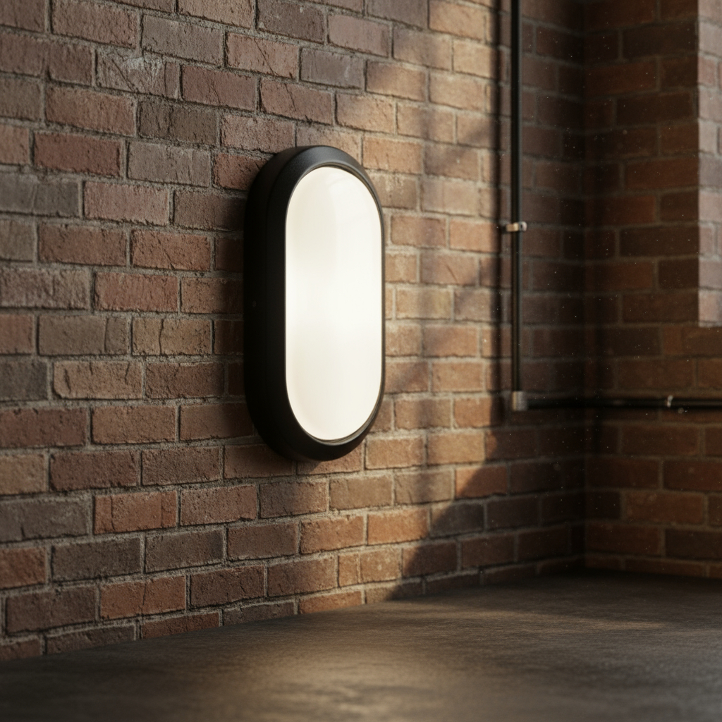 Aplique Luminaria Tortuga Oval Exterior Con Led 15w Luz Fría - Imagen 6