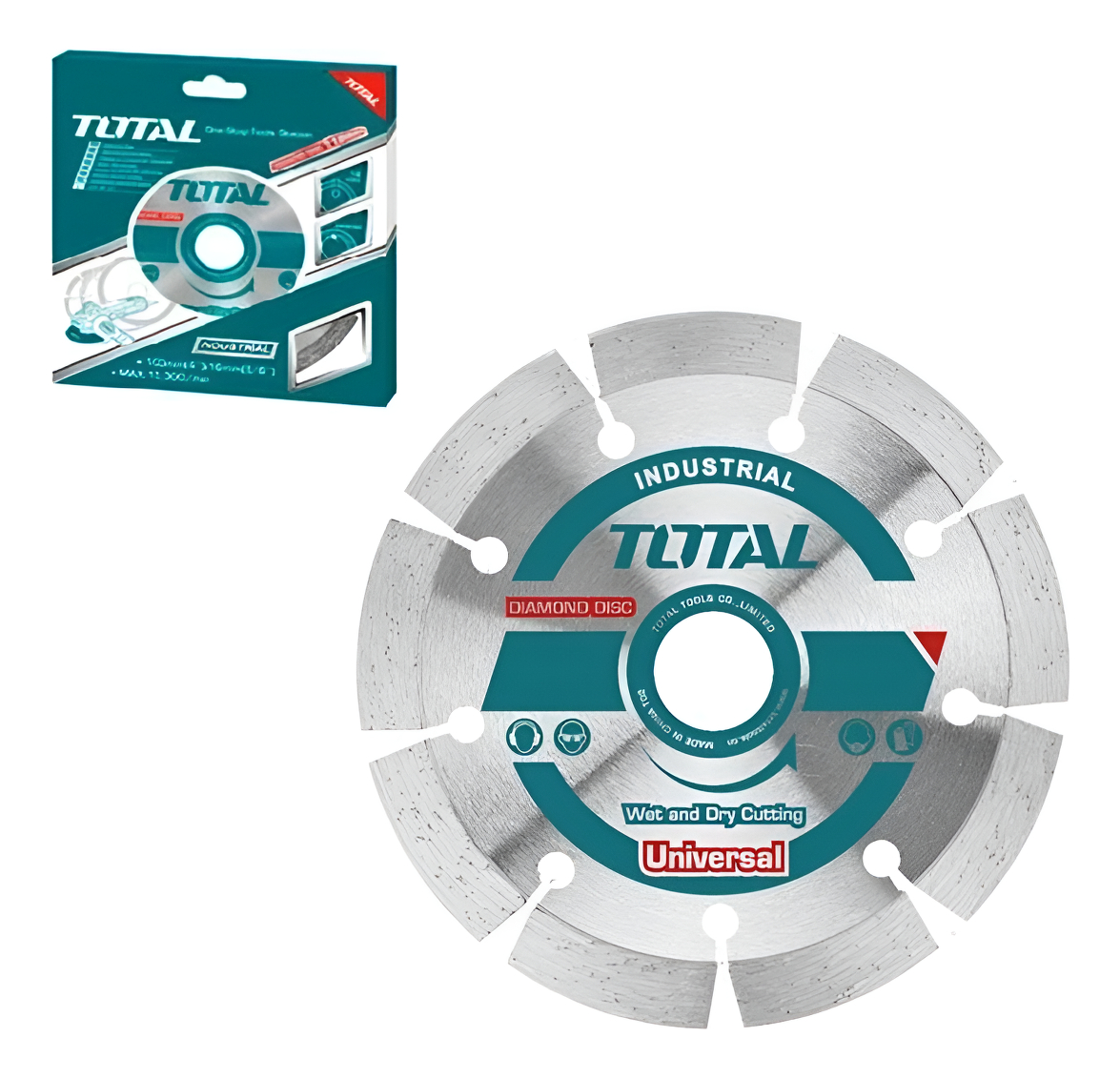 Disco Diamantado 5 125mm Total Segmentado Amoladora