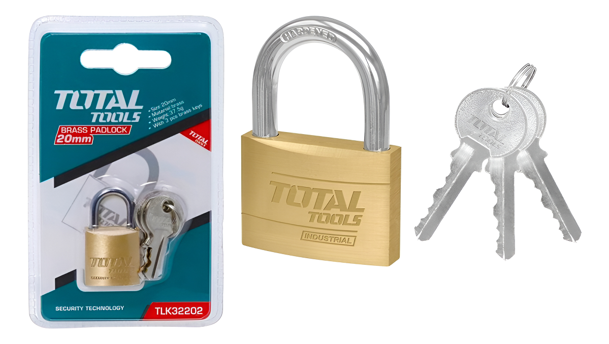 Candado Bronce 20mm Total Tlk32202