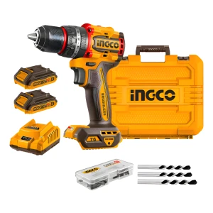 Taladro Atornillador C/percutor 76nm Con Batería Ingco