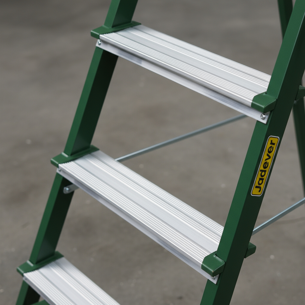 Escalera Aluminio 2.40met 8 Esc 150kg Jadever - Imagen 6