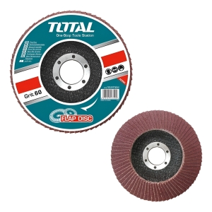 Pack X10 Discos Flap P60 Total Tac631152