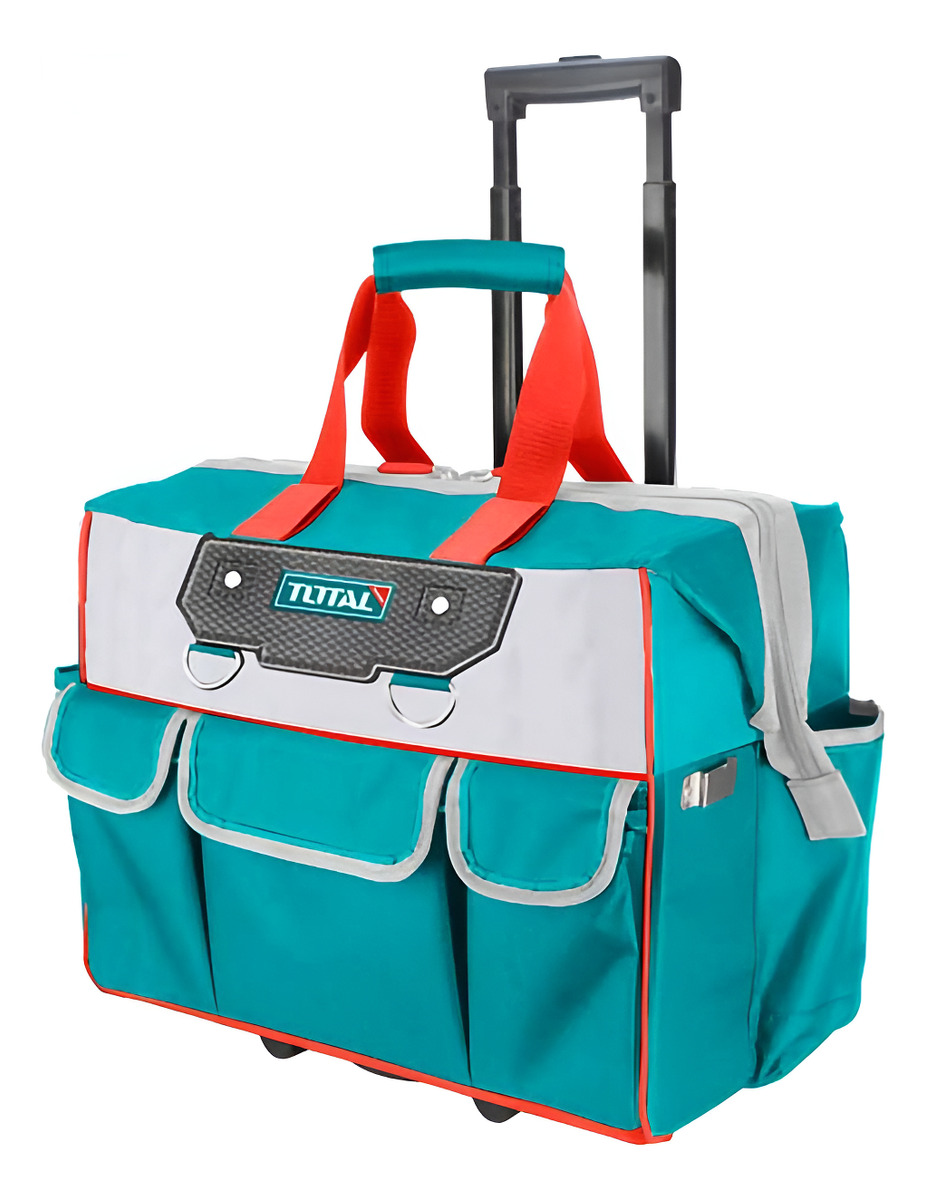 Carro Bolso De Herramientas 20 Pul C/ruedas Total Thrrtb2012
