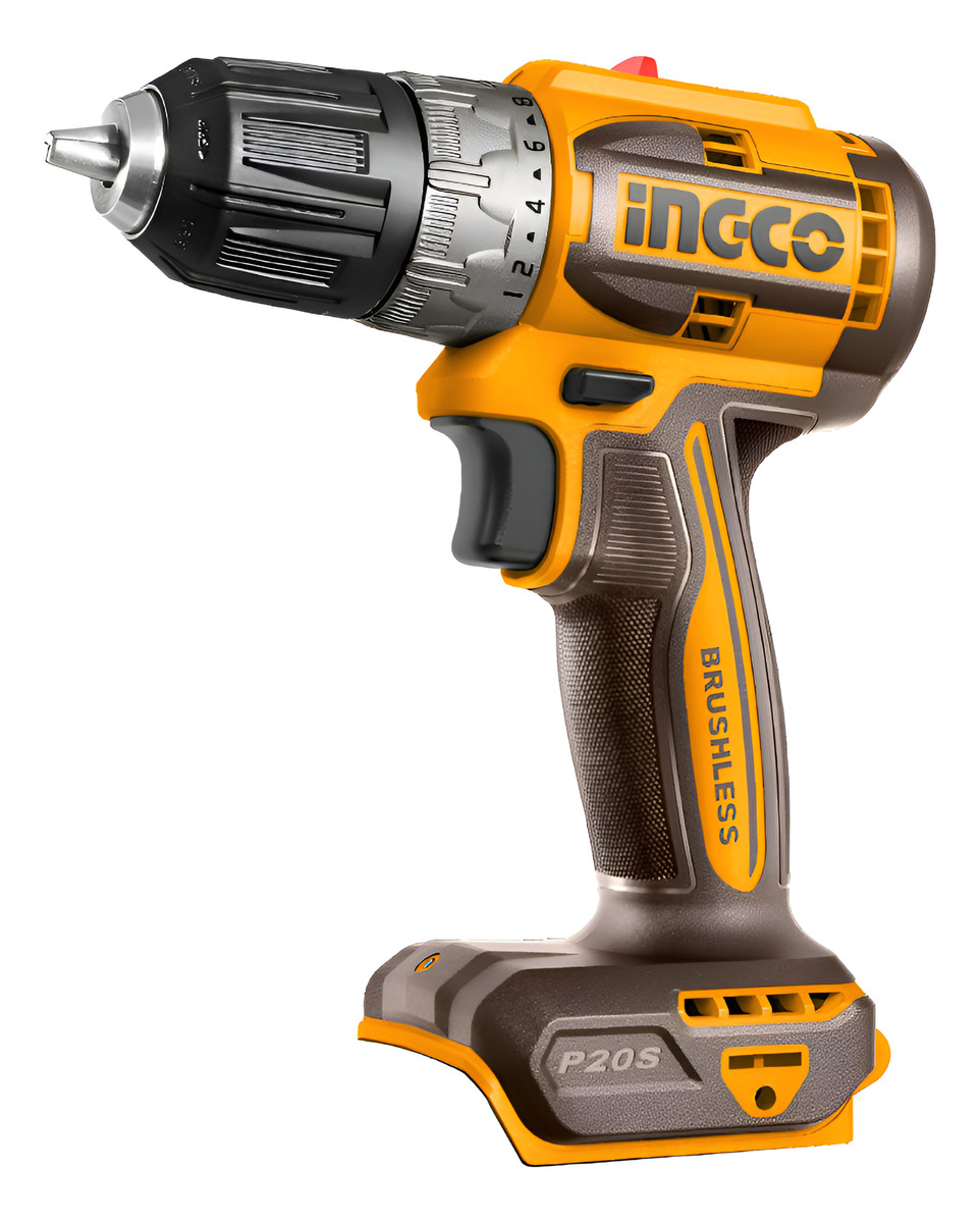 Atornillador A Bateria 20v P20s Motor Sin Carg Bat Ingco