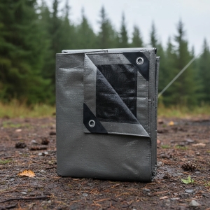 Lona Reforzada Con Protección Uv Gris 6x5 Metros Jadever