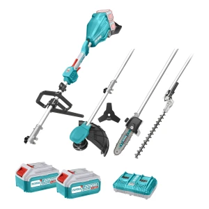 Desmalezadora Multifunción 4 En 1 Total 40v, 2 Baterias 20v