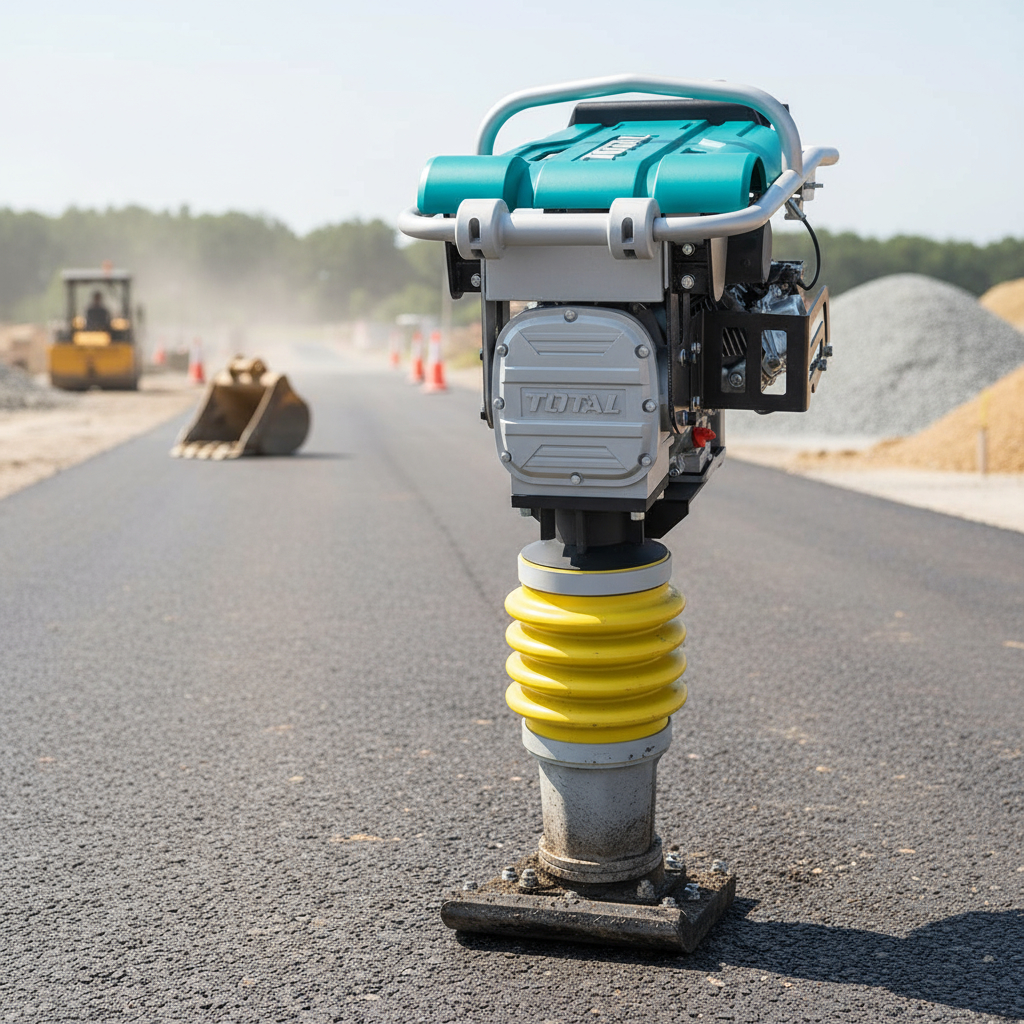 Compactador Apisonador Pata Pata A Nafta 6.5hp Total Tp880-2 - Imagen 4