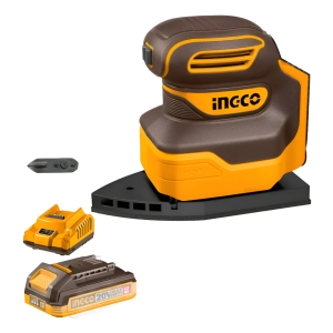 Lijadora Orbital Delta A Batería P20s 20v C/bat Y Cargador