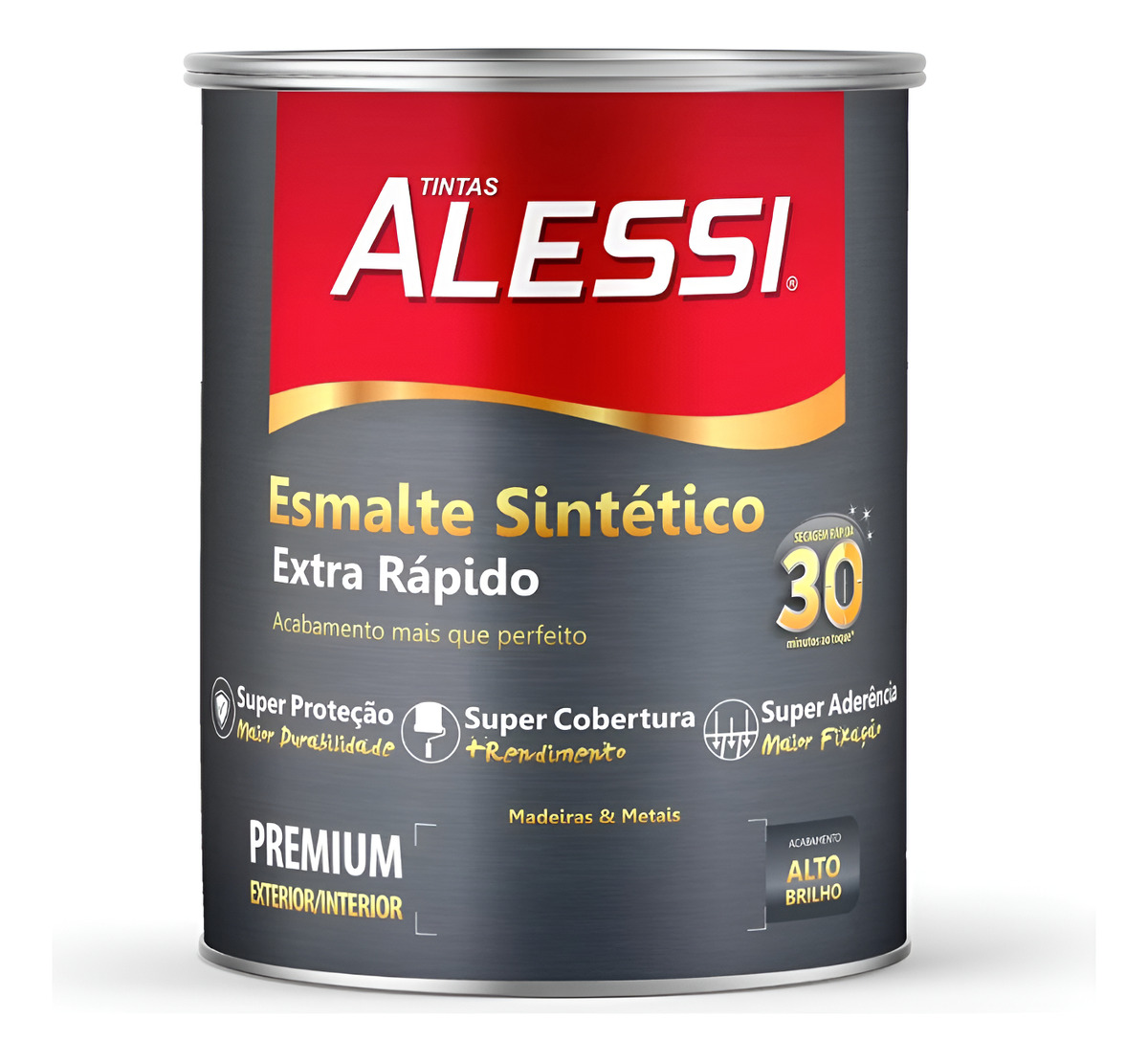 Esmalte Sintético Brillante Int/ext Premium Alessi 0.9 Lts - Imagen 7