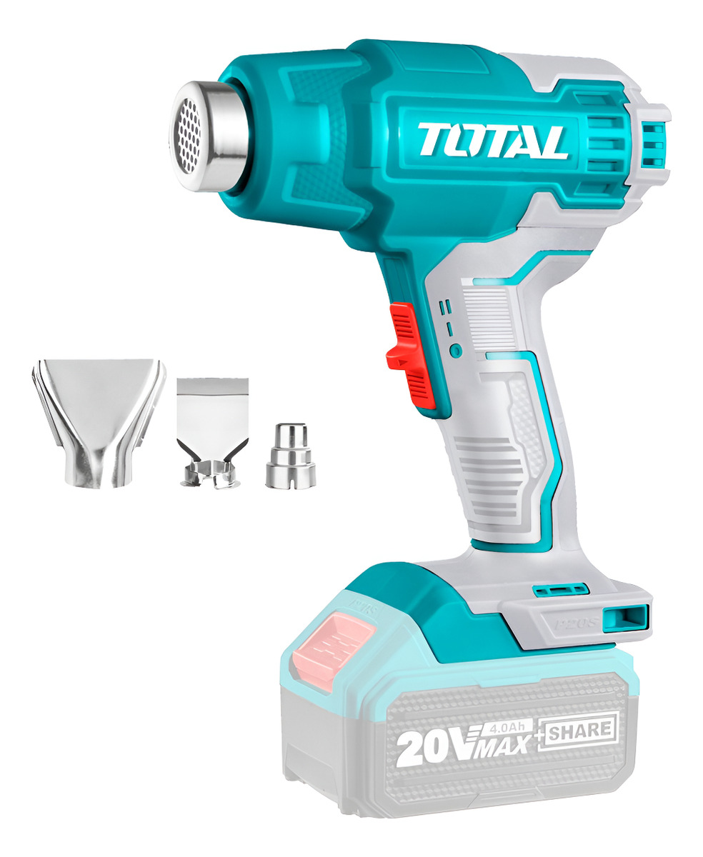 Pistola De Calor 20 V P20s 550ºc C/accesorios Tbli2002