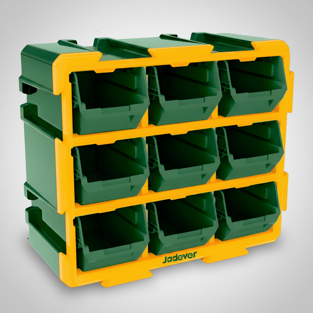 Caja Organizadora 9 Gavetas Plasticas Jadever - Imagen 4