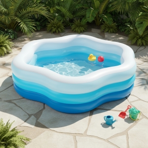 Piscina Infantil Inflable Estrella Intex, 56495 185x180x53