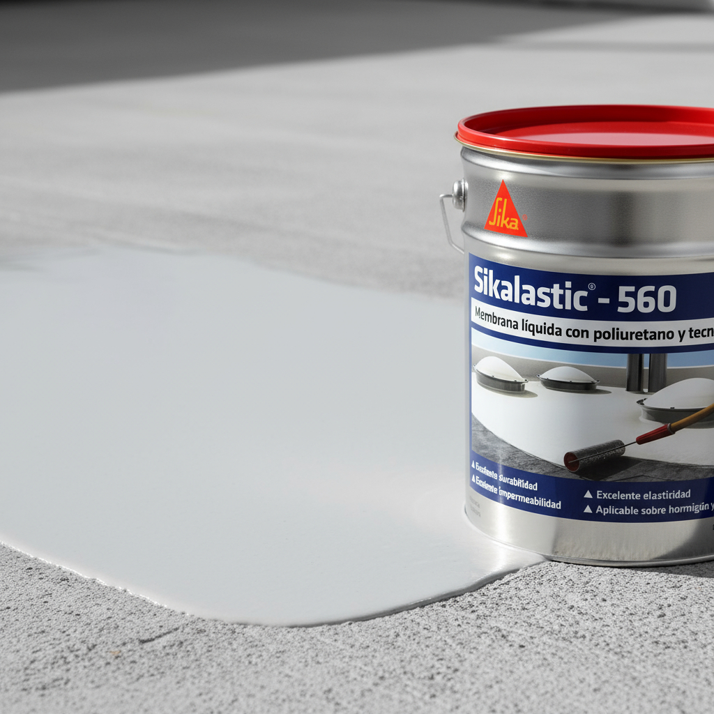Sikalastic 560 Membrana Liquida Con Poliuretano 20 Kgs. - Imagen 5