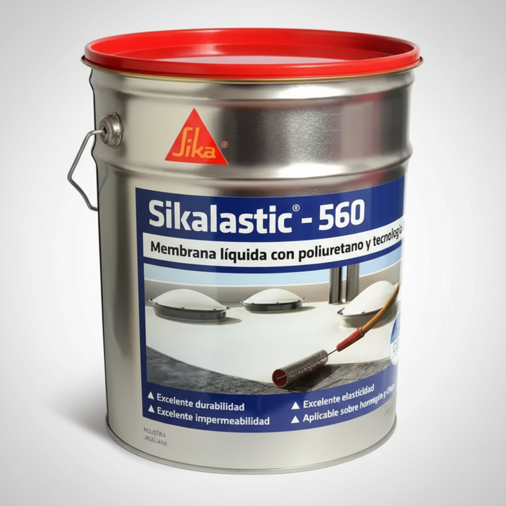 Membrana Liquida Sikalastic 560 Impermeabilizante 20kg Sika - Imagen 2
