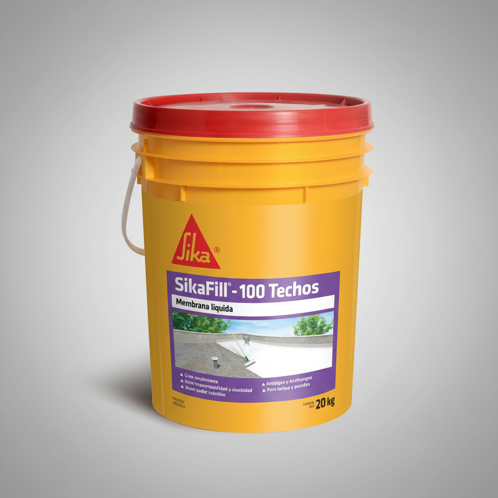 Membrana Líquida Sika Sikafill - 100 Techos 20kg Colores - Imagen 8