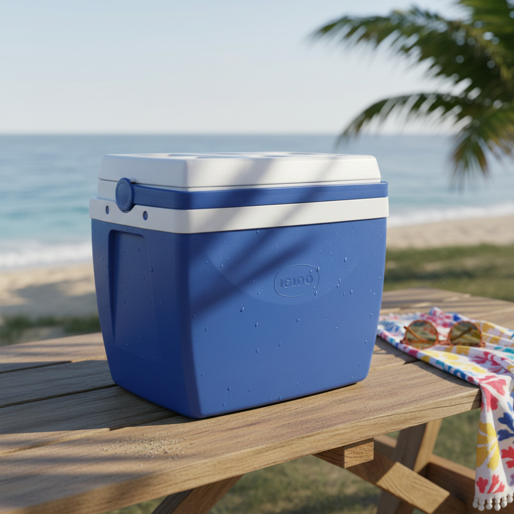 Conservadora Termica Mor Playera De 34lts Azul Elsue Oferta - Imagen 2