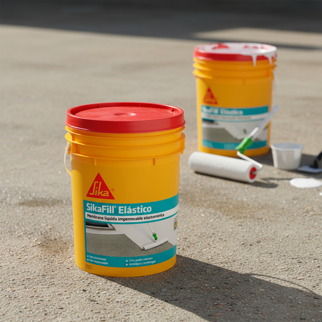 Membrana Liquida 20 Kg Pintura Sikafill Elastico Sika - Imagen 12