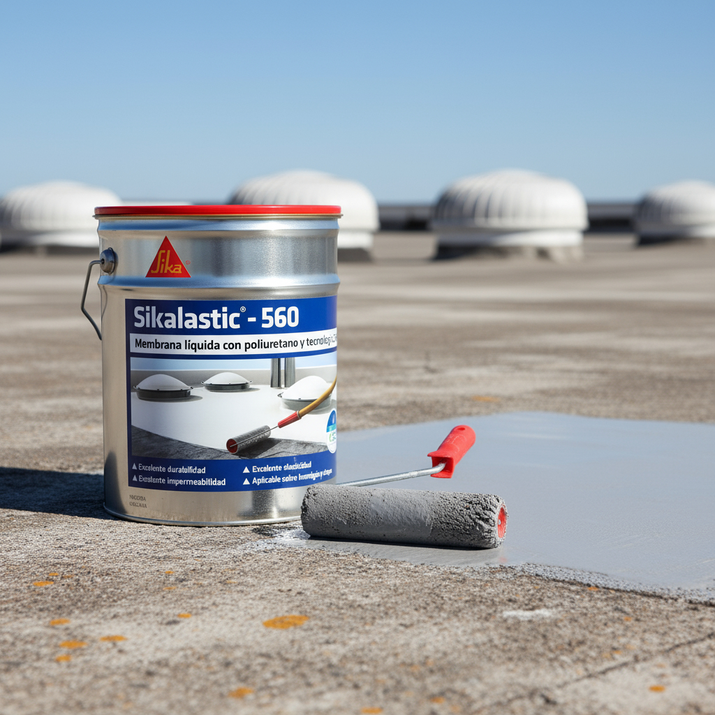 Sikalastic 560 Membrana Liquida Con Poliuretano 20 Kgs. - Imagen 3