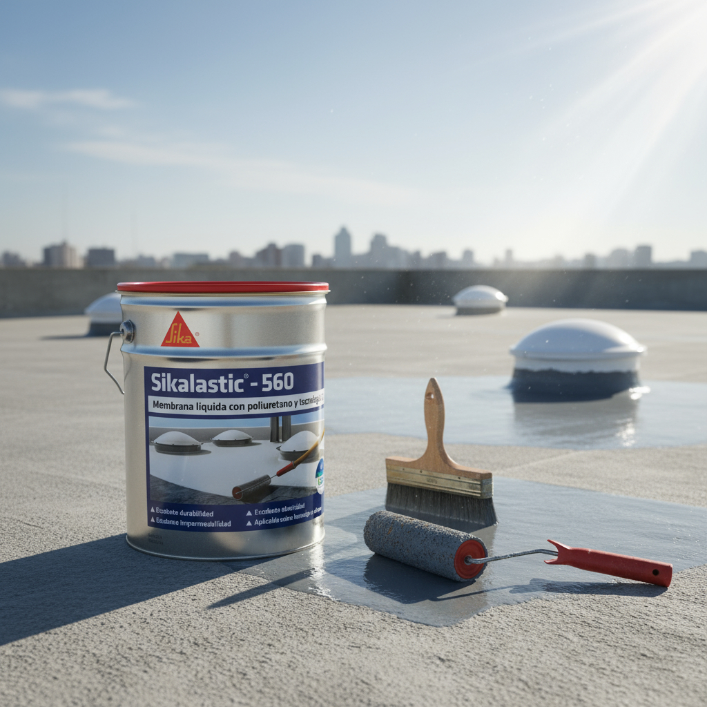 Sikalastic 560 Membrana Liquida Con Poliuretano 20 Kgs. - Imagen 7