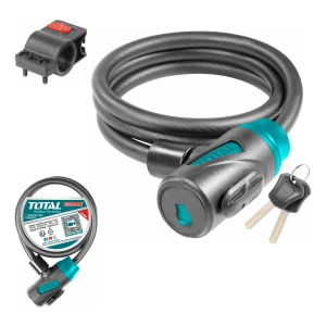 Candado Para Bicicleta 12x1000mm Con Cerradura Total