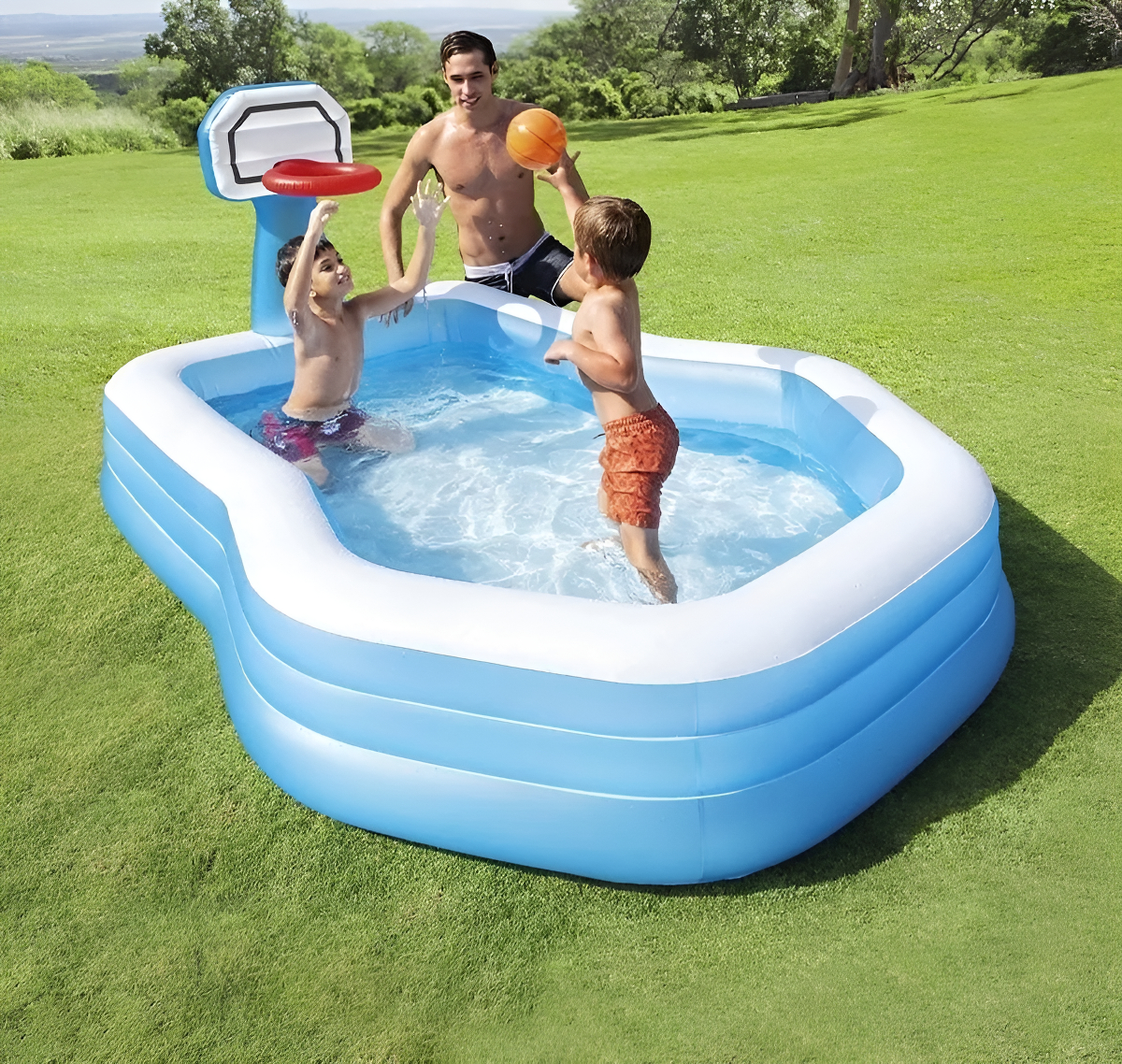 Piscina Infantil Intex Con Aro De Basquet Intex 57183
