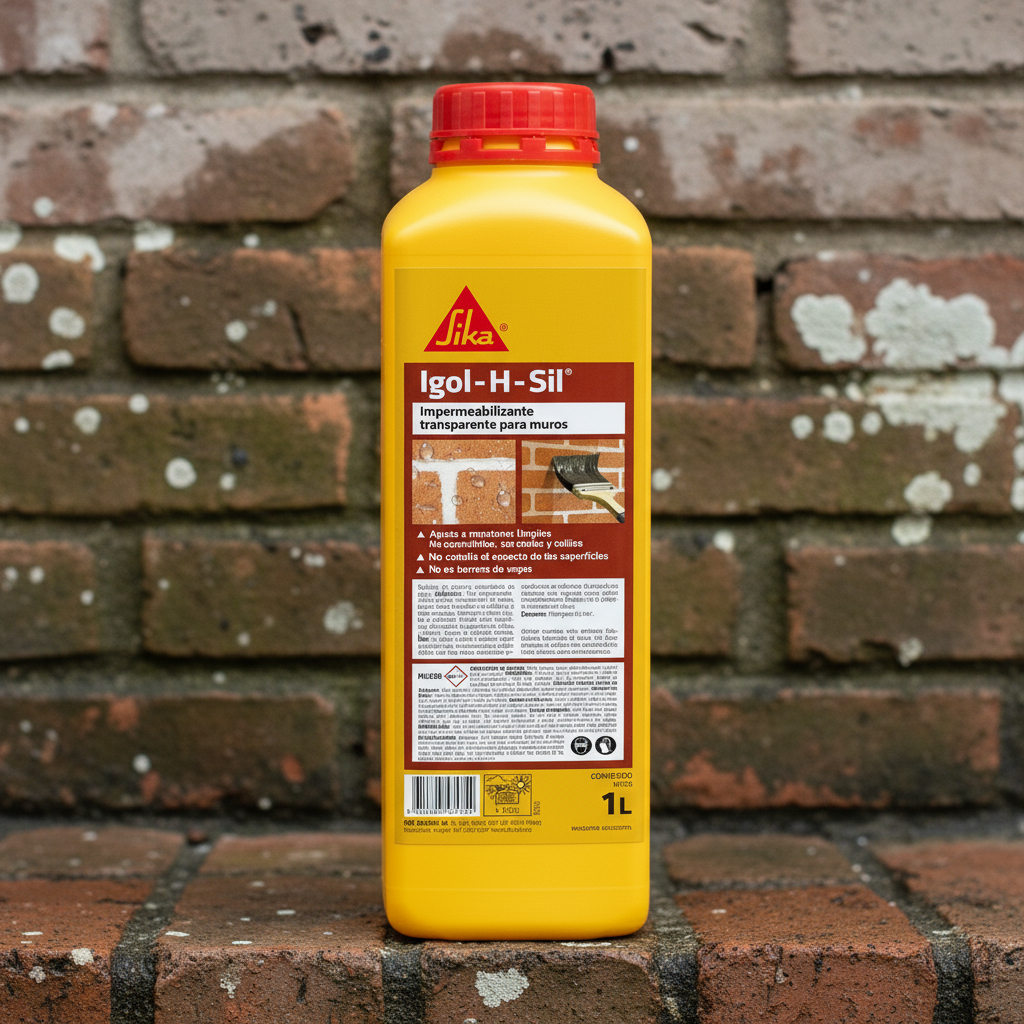 Impermeabilizante Siliconado Ladrillos Igol-h-sil 1 Lt Sika