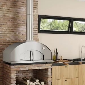 Horno Pizza Leña Interior Movible Metavila 43x66x74 615in
