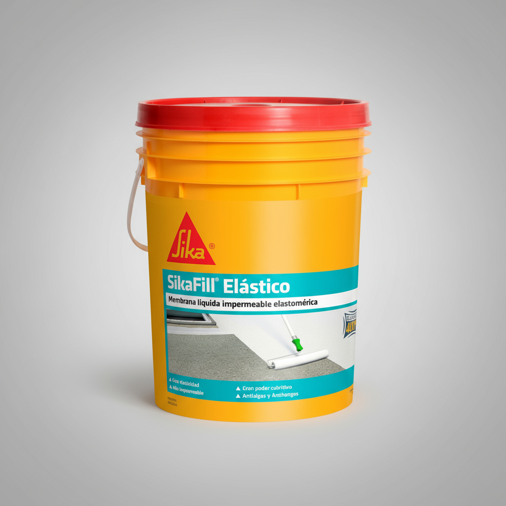 Membrana Liquida 20 Kg Pintura Sikafill Elastico Sika - Imagen 10