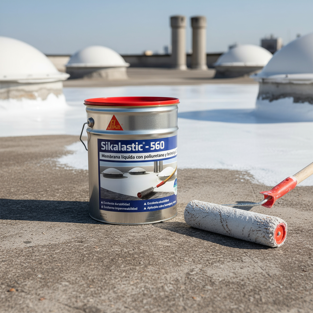 Membrana Liquida Sikalastic 560 Impermeabilizante 20 + 4 Kg - Imagen 7