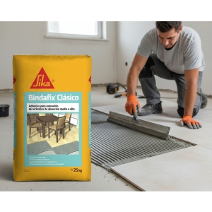 Bindafix Clásico Sika Adhesivo Para Ceramicas 25 Kg
