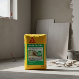 Sika Bindafix Flexible Adhesivo Para Cerámica 25 Kg Elsue