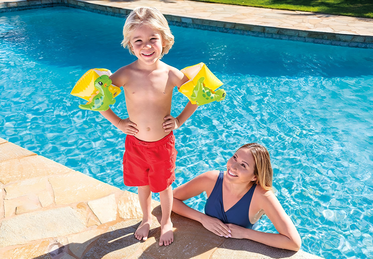 Alitas Flotadores Inflable Infantiles Dinosaurio Intex 56664