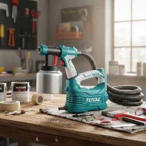 Equipo De Pistola Pintar Pared 550w 800ml Total Tt5006-2