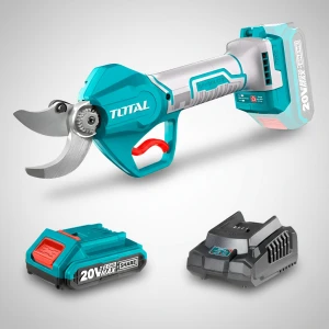 Tijera De Poda 20v 0-30 Mm Con Bateria 2ah Y Cargador Total