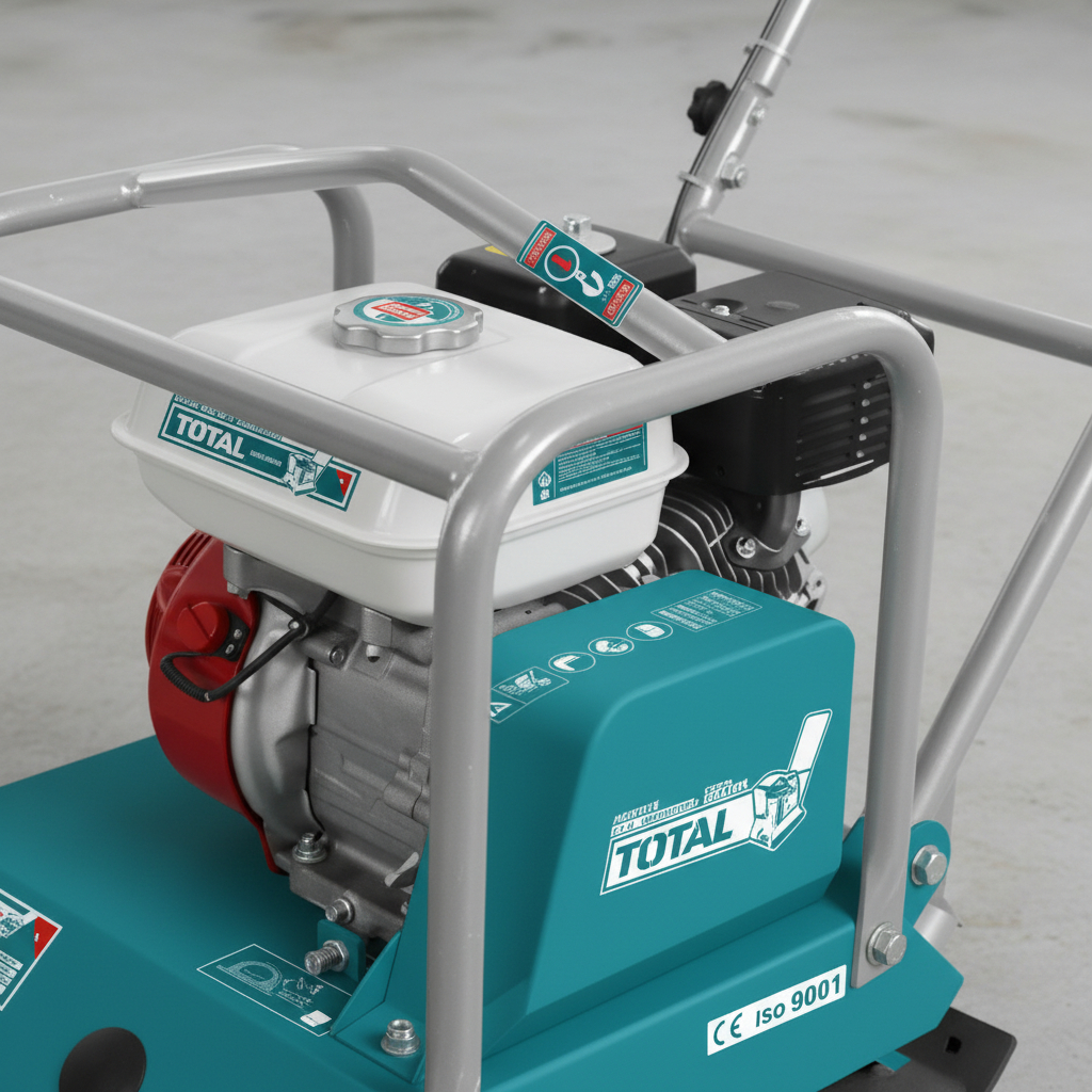 Plancha Compactadora Vibradora Nafta 90kg 6.5hp Total - Imagen 7